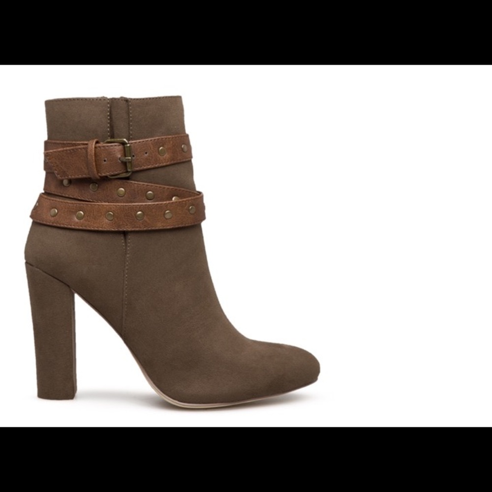 Booties - ILEANA WRAPPED STUD BOOTIE